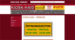 Desktop Screenshot of kiosk-haid.de